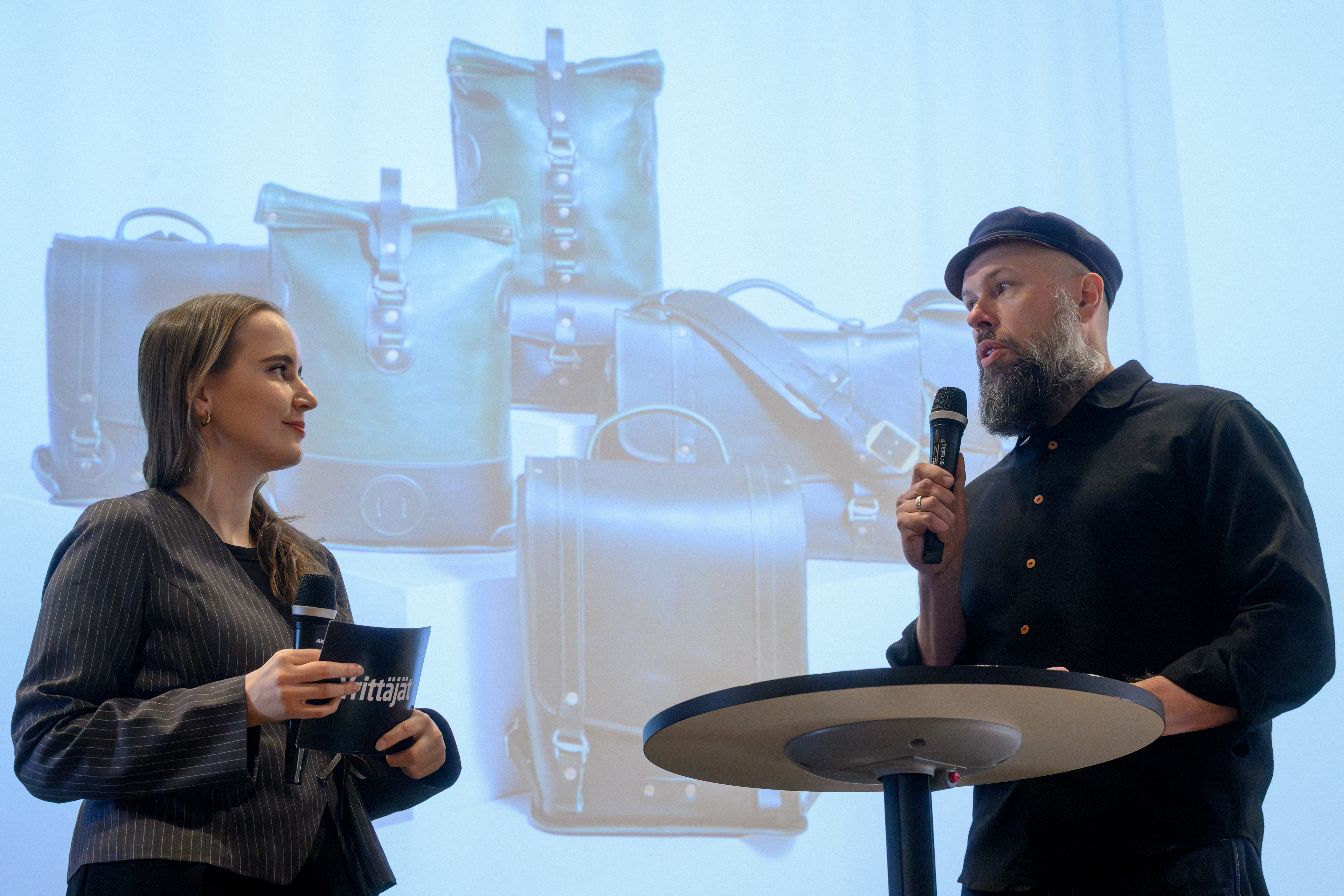 Marianne Ruusunhelmi ja Janne Kasperi Suhonen.