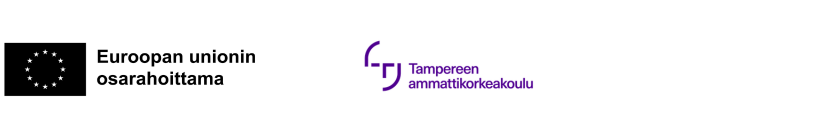 Logot: Euroopan unionin osarahoittama, Tampereen ammattikorkeakoulu