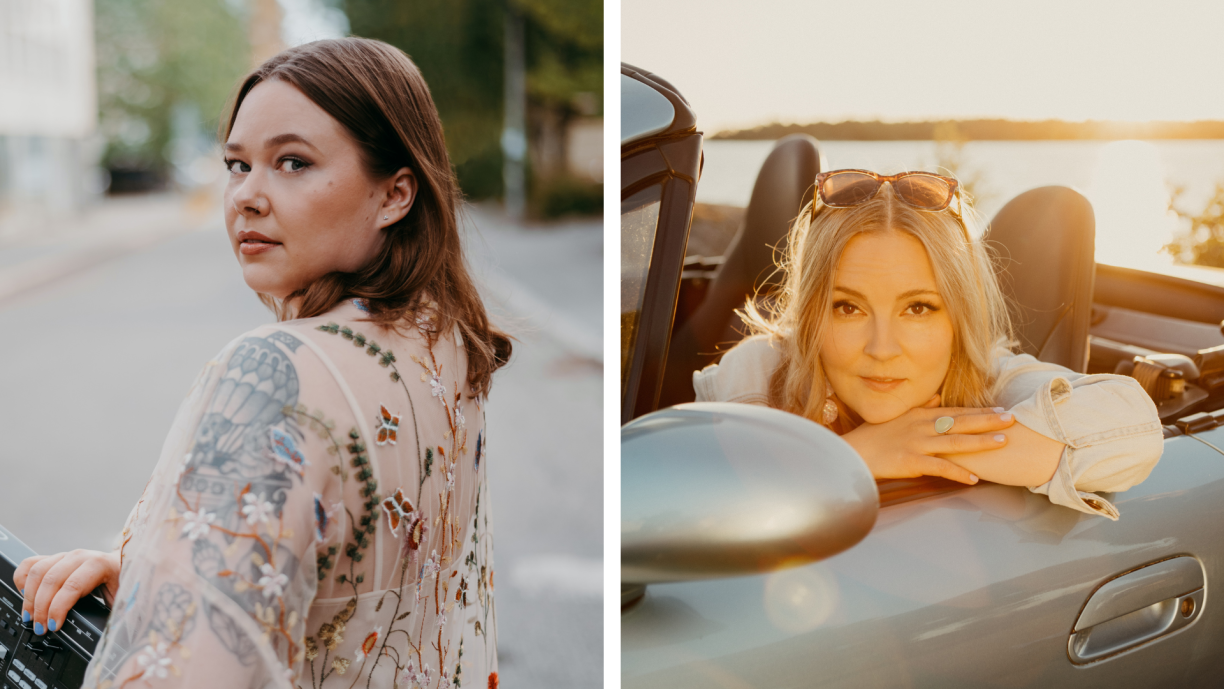 Christina Boman ja Ida Tunturipuro