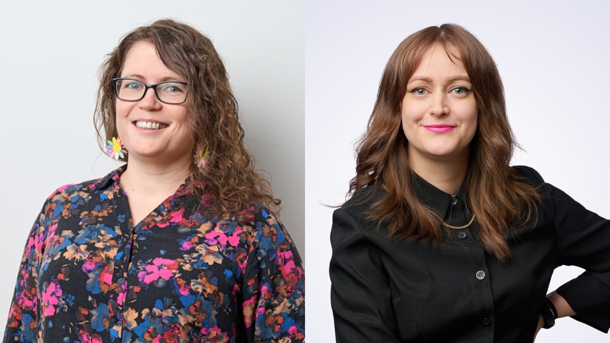 Sofia-Charlotta Kakko ja Milja Leskinen