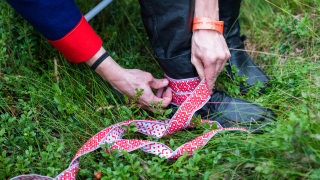 Saamelaisräppärin kengät.