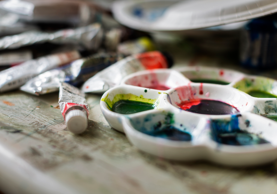 Kuvittajan väripaletti