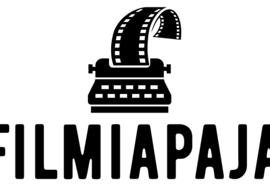 Filmiapajas logotyp. En skrivmaskin med film istället för papper.