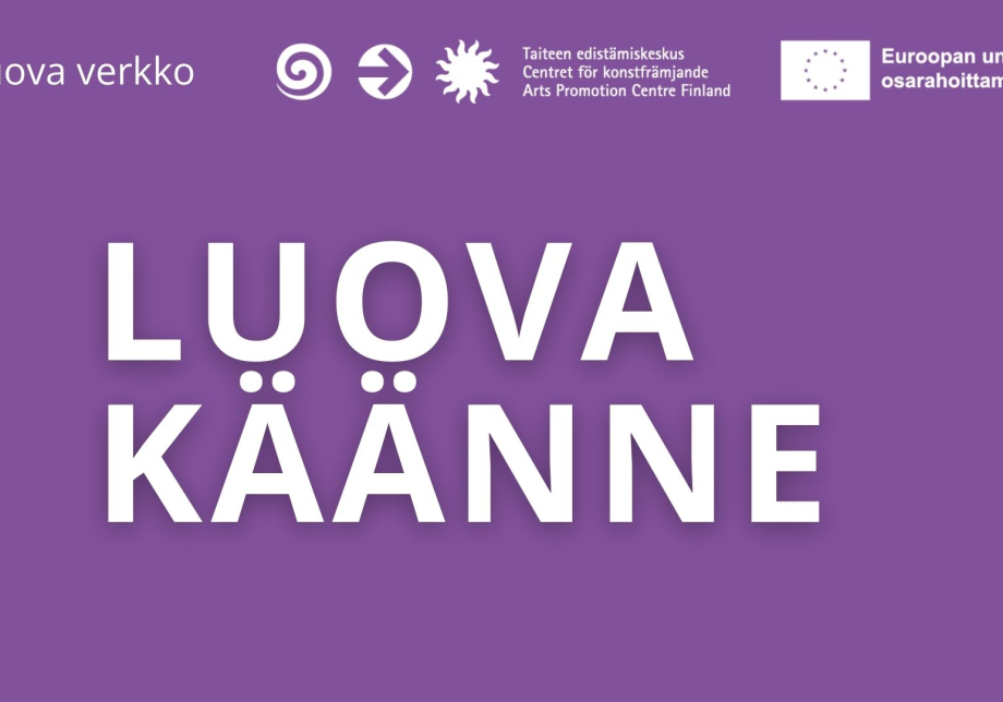 Teksti: Luova käänne, Luova verkko, Taiteen edistämiskeskus, Euroopan unionin osarahoittama