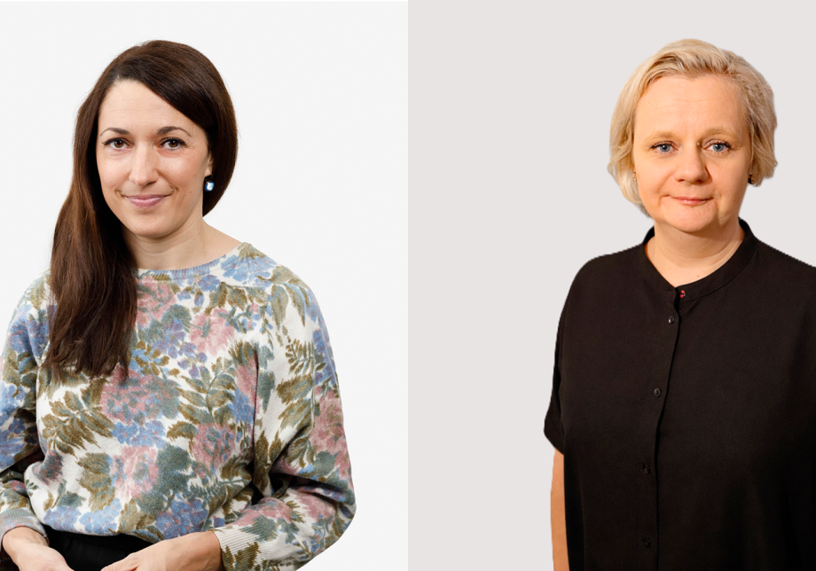 Lena Kingelin ja Niina Niemi-Nagy