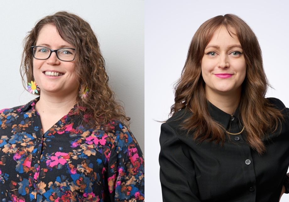 Sofia-Charlotta Kakko ja Milja Leskinen